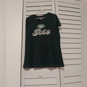 NFL Women's Jets Flannel PJ Set Size XL